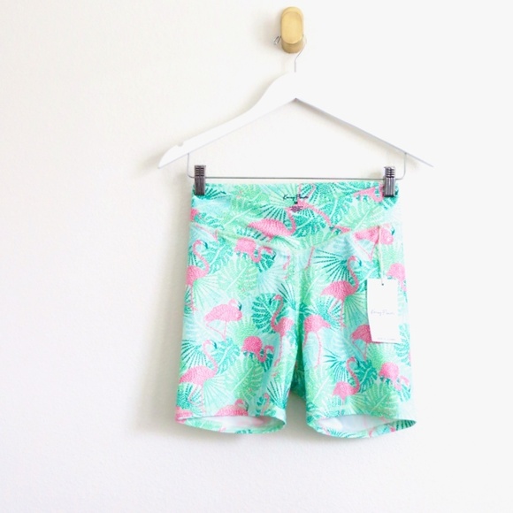 NEW! Kenny Flowers The Sunshine State Sport Shorts Flamingo Green Pink M, XXL - Picture 7 of 11